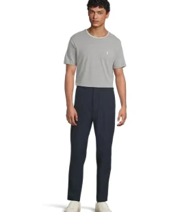 U.S. POLO ASSN. Short Sleeve Crew Neck Yarn-Dye Collar Tipped Jersey Tee Men's
