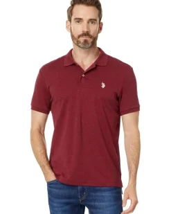 U.S. POLO ASSN. Slim Fit Interlock Polo Men's
