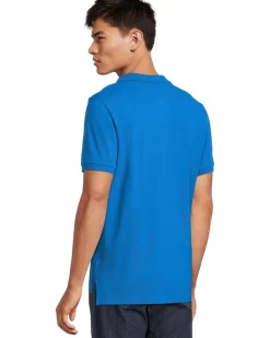 U.S. POLO ASSN. Slim Fit Solid Pique Polo Shirt Men's