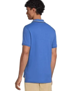 U.S. POLO ASSN. Slim Fit Tipped Interlock Knit Polo Men's