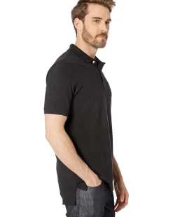 U.S. POLO ASSN. Solid Cotton Pique Polo with Small Pony Men's