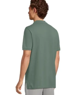U.S. POLO ASSN. Solid Cotton Pique Polo with Small Pony Men's