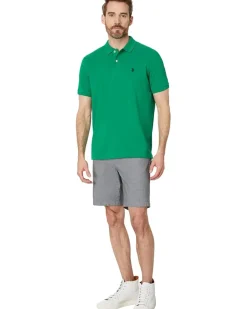 U.S. POLO ASSN. Solid Cotton Pique Polo with Small Pony Men's