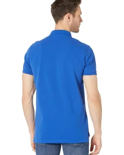 U.S. POLO ASSN. Solid Cotton Pique Polo with Small Pony Men's