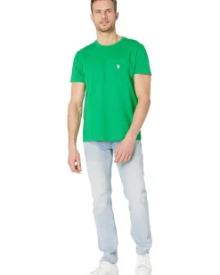 U.S. POLO ASSN. Solid Crew Neck Pocket T-Shirt Men's