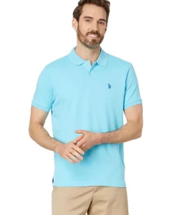 U.S. POLO ASSN. Solid Interlock Polo Men's