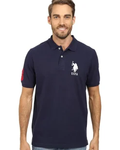 U.S. POLO ASSN. Solid Pique Polo Men's