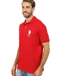 U.S. POLO ASSN. Solid Pique Polo Men's