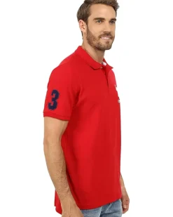 U.S. POLO ASSN. Solid Pique Polo Men's