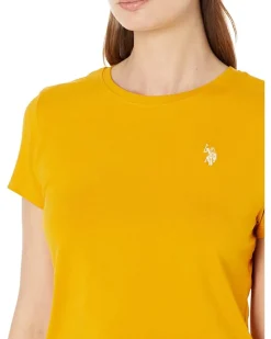 U.S. POLO ASSN. Stretch Crew Neck Tee Women's