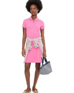 U.S. POLO ASSN. Tipped Polo Dress Women's