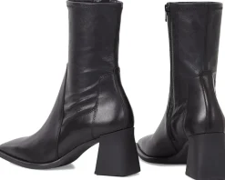 Vagabond Shoemakers Hedda Leather Short Stretch Booties Women's