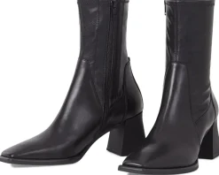 Vagabond Shoemakers Hedda Leather Short Stretch Booties Women's