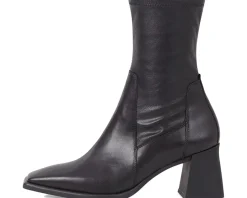 Vagabond Shoemakers Hedda Leather Short Stretch Booties Women's