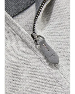 Vineyard Vines Boathouse Tipped 1/4 Zip Sweater Men's