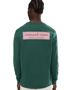 Vineyard Vines Classic Logo Box Long Sleeve Tee Men's