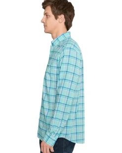 Vineyard Vines Coconut Key Plaid Featherweight Performance Shirt Men's