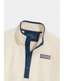Vineyard Vines Harbor Fleece Quarter-Snap Men's