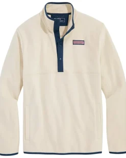 Vineyard Vines Harbor Fleece Quarter-Snap Men's