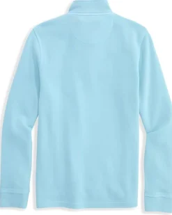 Vineyard Vines Kids Coastline Garment Dye Q-Zip (Toddler/Little Kids/Big Kids)