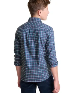 Vineyard Vines Kids Wauwinet Performance Cotton Shirt (Toddler/ Little Kid/Big Kid)