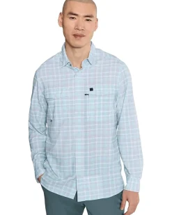 Vineyard Vines Permit Plaid Performance Harbor Shirt Men's