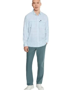 Vineyard Vines Permit Plaid Performance Harbor Shirt Men's