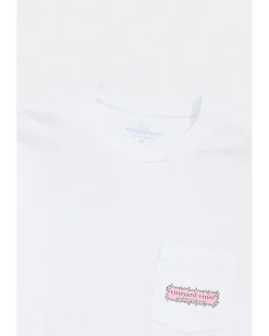 Vineyard Vines String Lights Pups Long Sleeve Tee Men's