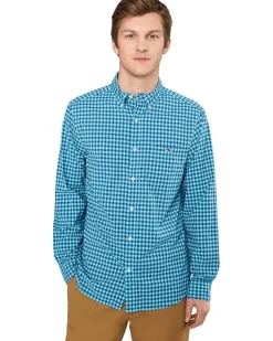 Vineyard Vines Topsail Gingham Featherweight Performance Shirt Men's